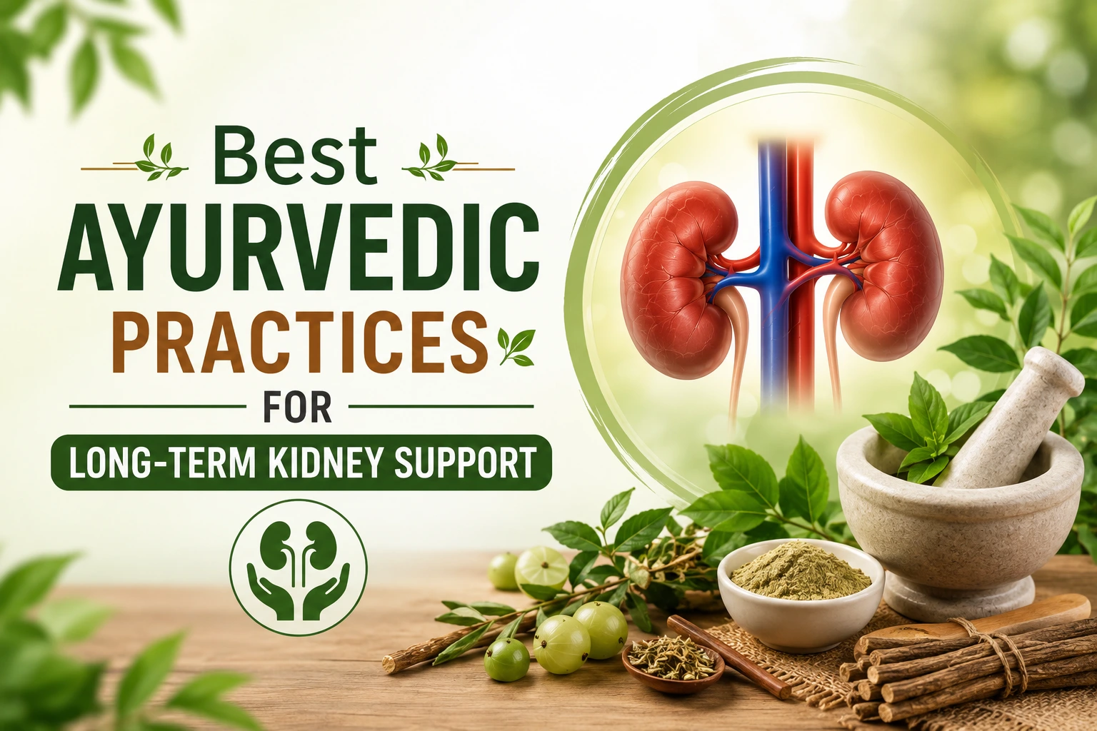 Best Ayurvedic Practices for Long-Term Kidney Support